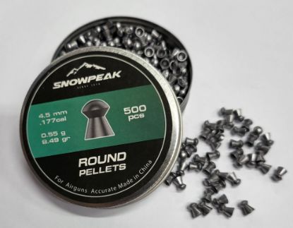 Picture of Snowpeak Dome Head 177 Caliber Lead Pellets
