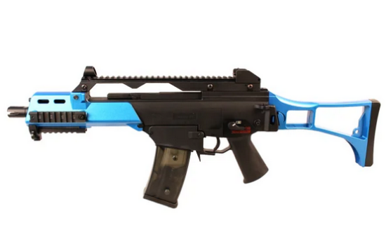 Picture of SRC G36 Gen 3 Airsoft Gun Black/Blue