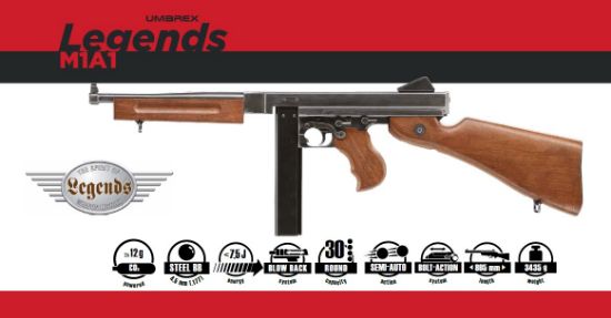 Picture of Umarex Legends M1A1 Black Thompson