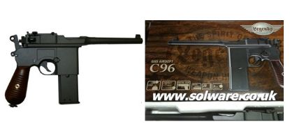 Picture of Umarex Legends Mauser Broomhandle C96 Pistol