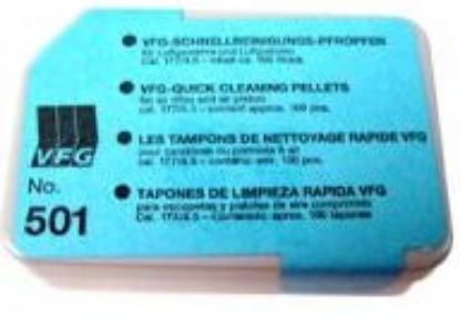 Picture of VFG Barrel Cleaning Felts for 4mm - 4.5mm - 17 - 177 (Box of 100)