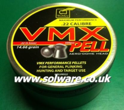 Picture of Webley VMX PELL 177 & 22 Calibre