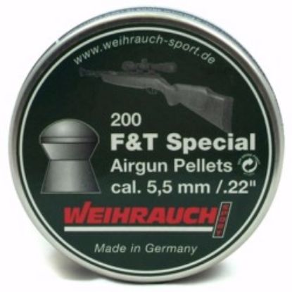 Picture of Weihrauch FT Special .22 Caliber Lead Pellets