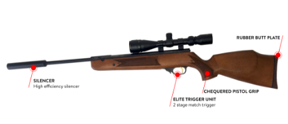 Picture of Weihrauch HW90k Gas Ram With Silencer