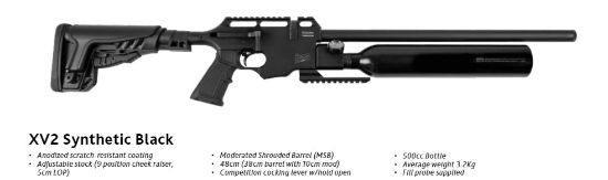 Picture of XV2 Synthetic Black Air Rifle