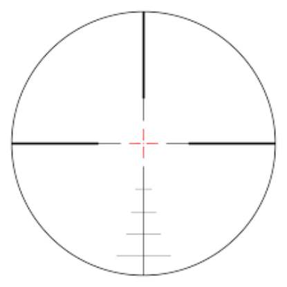 Picture of ZeroTech Thrive HD 6-24X50 SFP Illuminated 1/4 MOA PHR II
