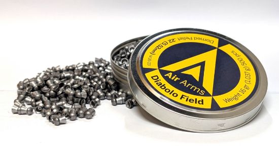 Picture of Air Arms Diabolo Field .22 5.52 16gr Lead Pellets