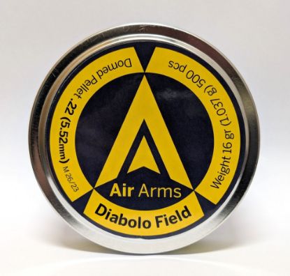 Picture of Air Arms Diabolo Field .22 5.52 16gr Lead Pellets