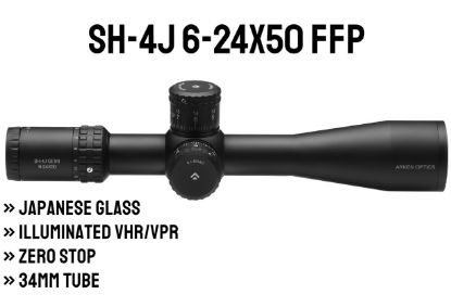 Picture of Arken Optics SH-4J GENII 6-24X50 FFP VPR MIL 34mm