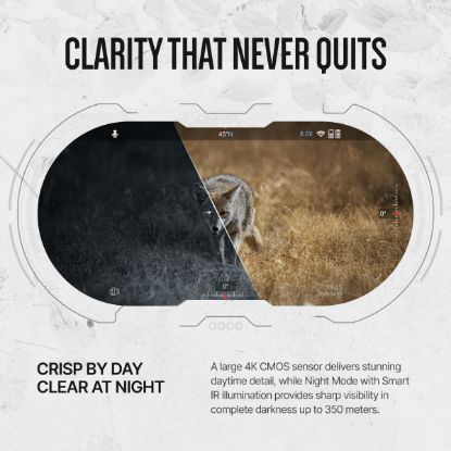 Picture of ATN Binox 6 Dual Thermal 256x192 Day / Night / Thermal 4K UHD LRF