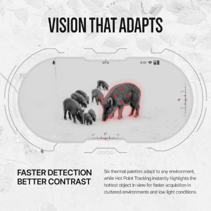 Picture of ATN Binox 6 Dual Thermal 256x192 Day / Night / Thermal 4K UHD LRF